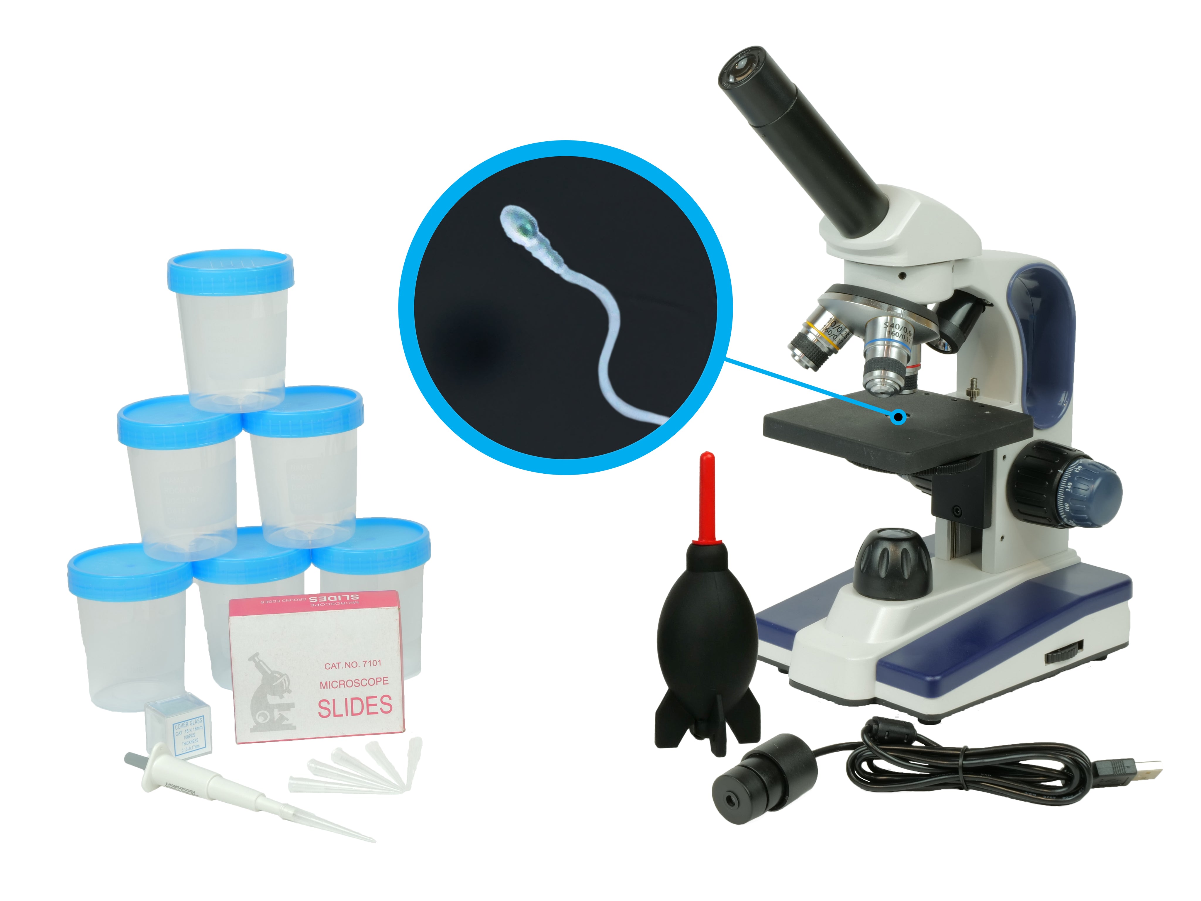 At Home Sperm Observation Microscope Kit | Micro Safari